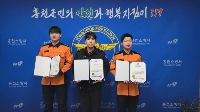 긴급 상황 속에 빛난 생명 지킨 영웅들