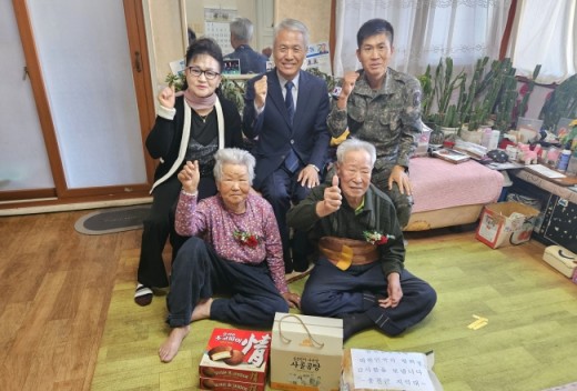 홍천군재향군인회 100세이상 6.25참전유공자 위문